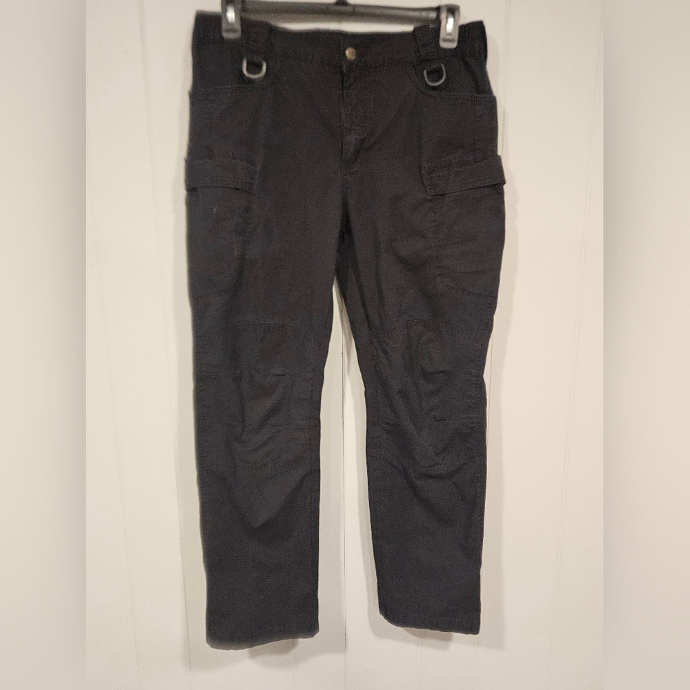 Condor Pants Mens 38x30 Black Khaki Cargo Tactical Flight Double Knee Camp Hike